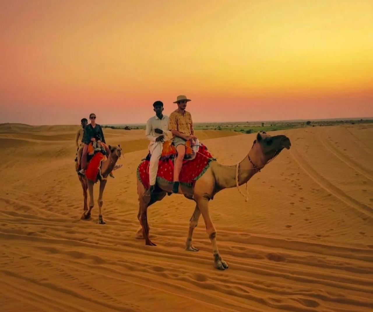 The Saffron Desert Camp Jaisalmer Ngoại thất bức ảnh