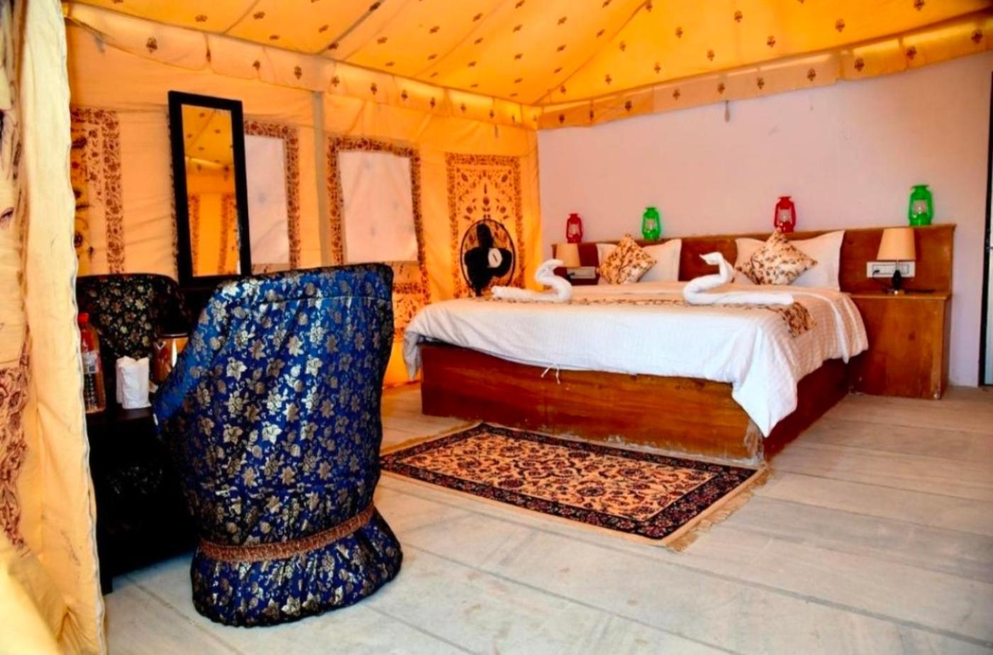 The Saffron Desert Camp Jaisalmer Ngoại thất bức ảnh