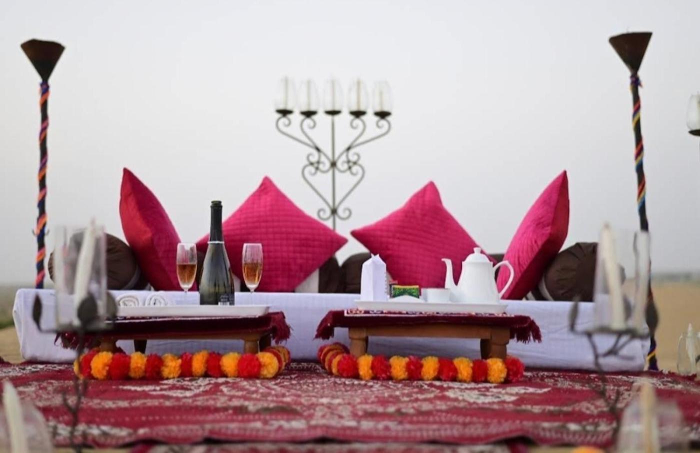 The Saffron Desert Camp Jaisalmer Ngoại thất bức ảnh