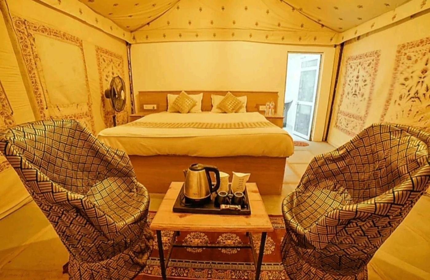 The Saffron Desert Camp Jaisalmer Ngoại thất bức ảnh